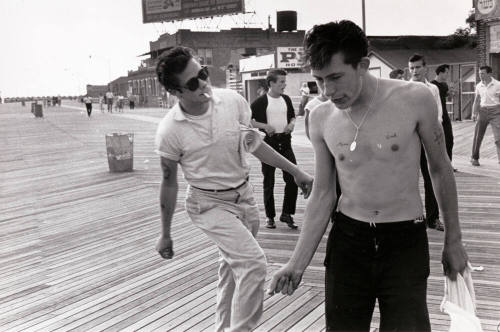 On the Boardwalk at West Thirty-Third Street, Coney Island