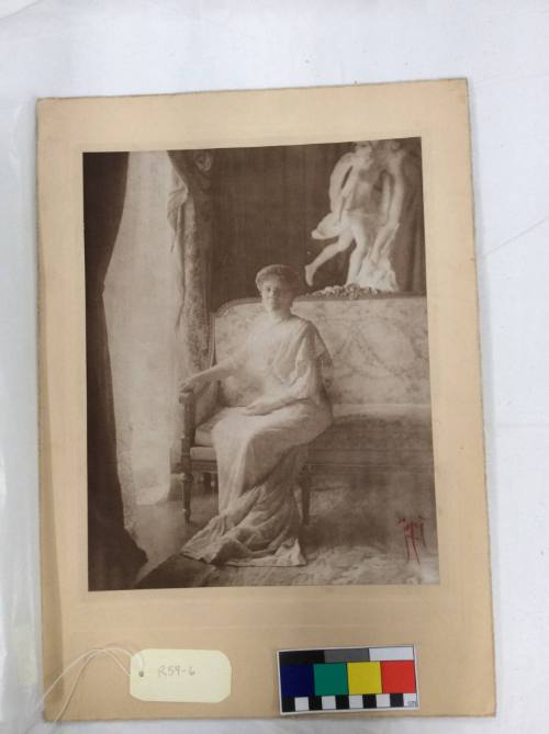 Framed Photograph of Mary Atkins