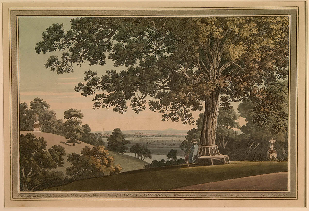 View of Carfax and Abingdon from Whiteheads Oak