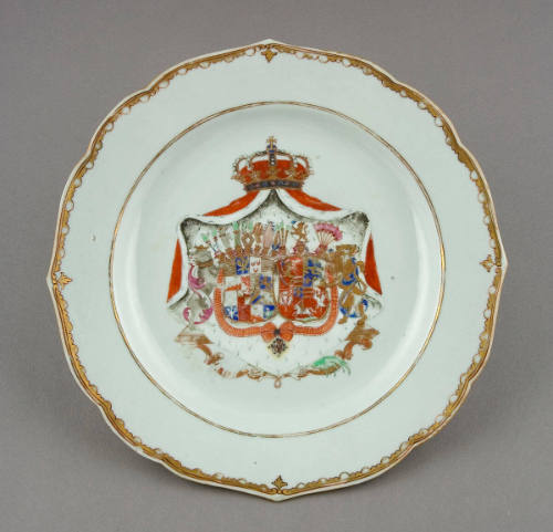 Plate from Arms of Duke of Anhalt Service