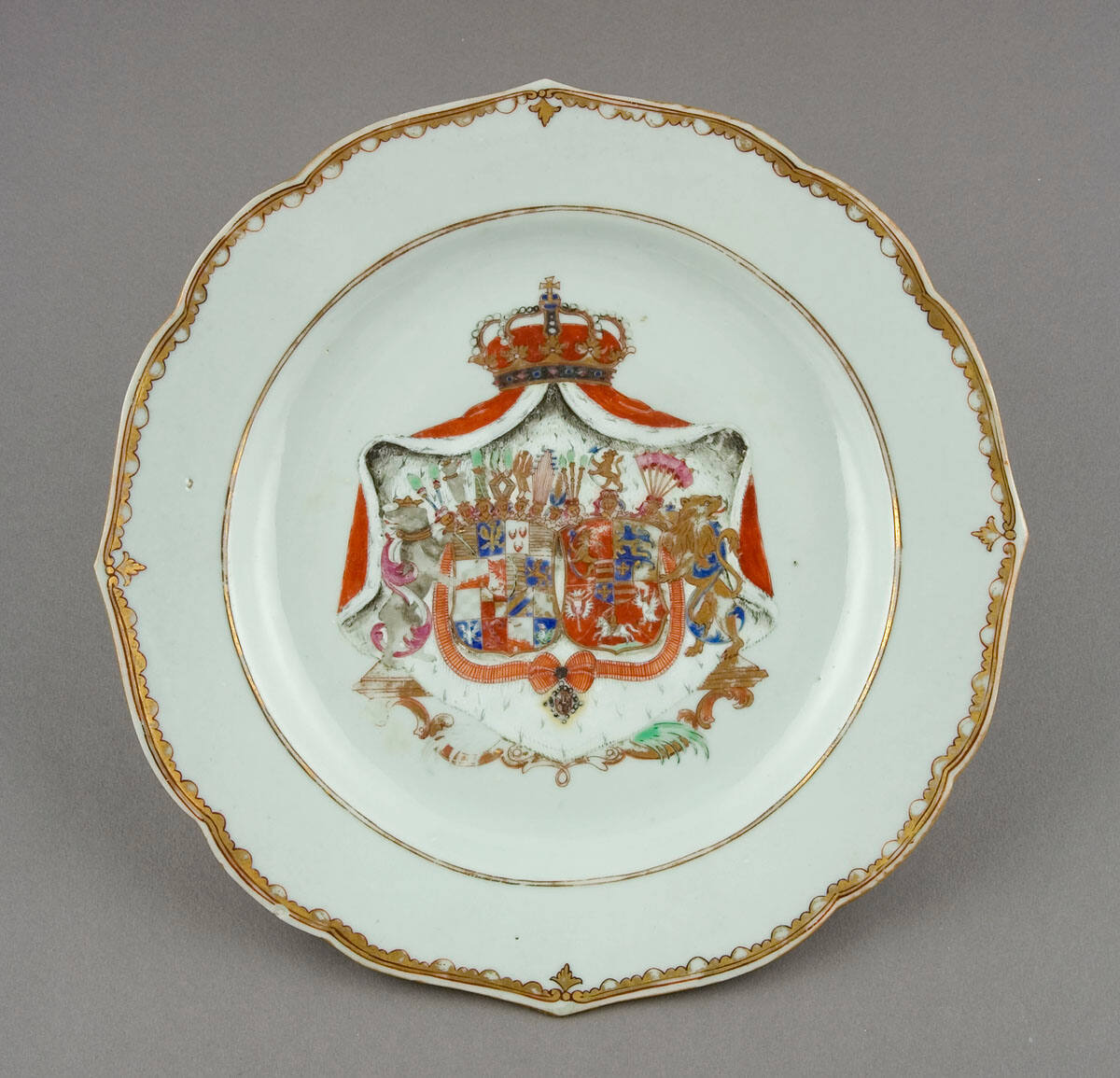 Plate from Arms of Duke of Anhalt Service