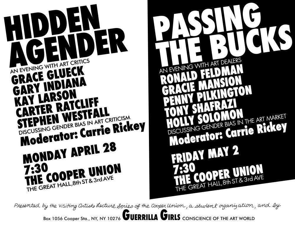 Hidden Agender/Passing The Bucks