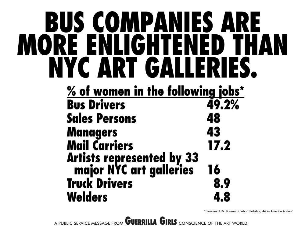 Bus Companies are More Enlightened Than NYC Art Galleries