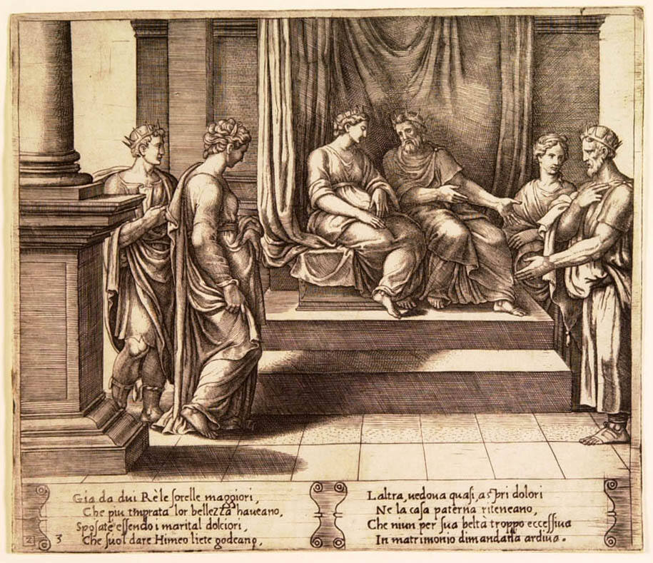 Psyche's Two Sisters are Married to Kings