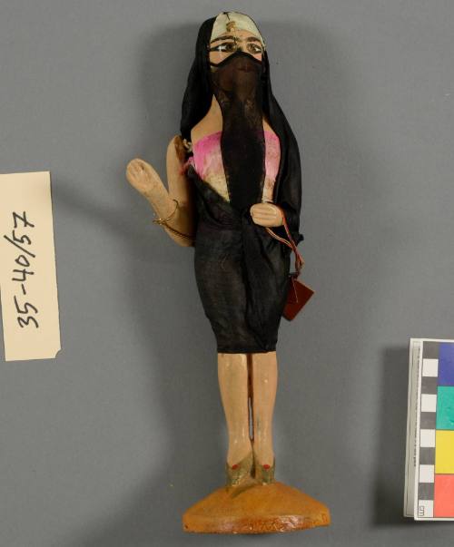 Lady in Black Silk