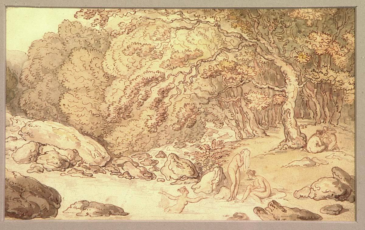 Nymphs Bathing