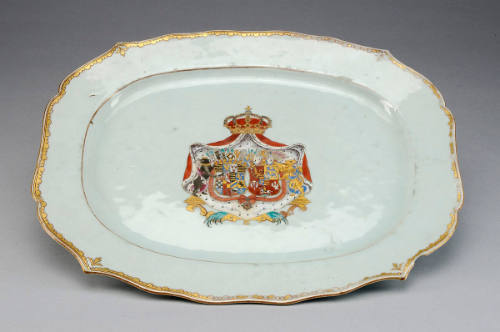 Platter from Arms of Duke of Anhalt Service