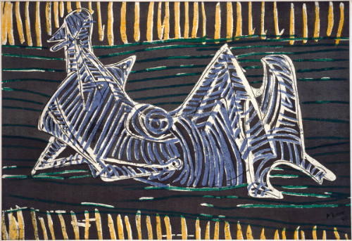 Reclining Figure on Linen