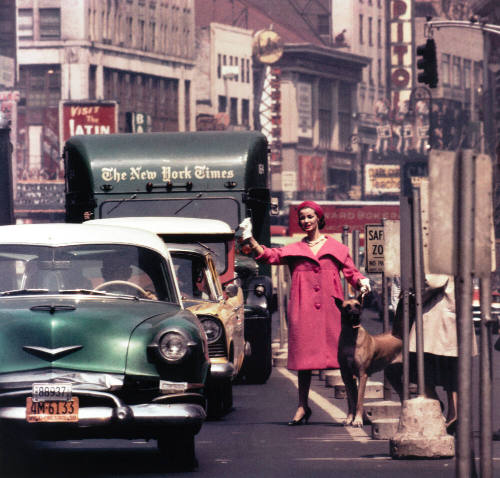 Dolores + Pink Coat + The New York Times, New York