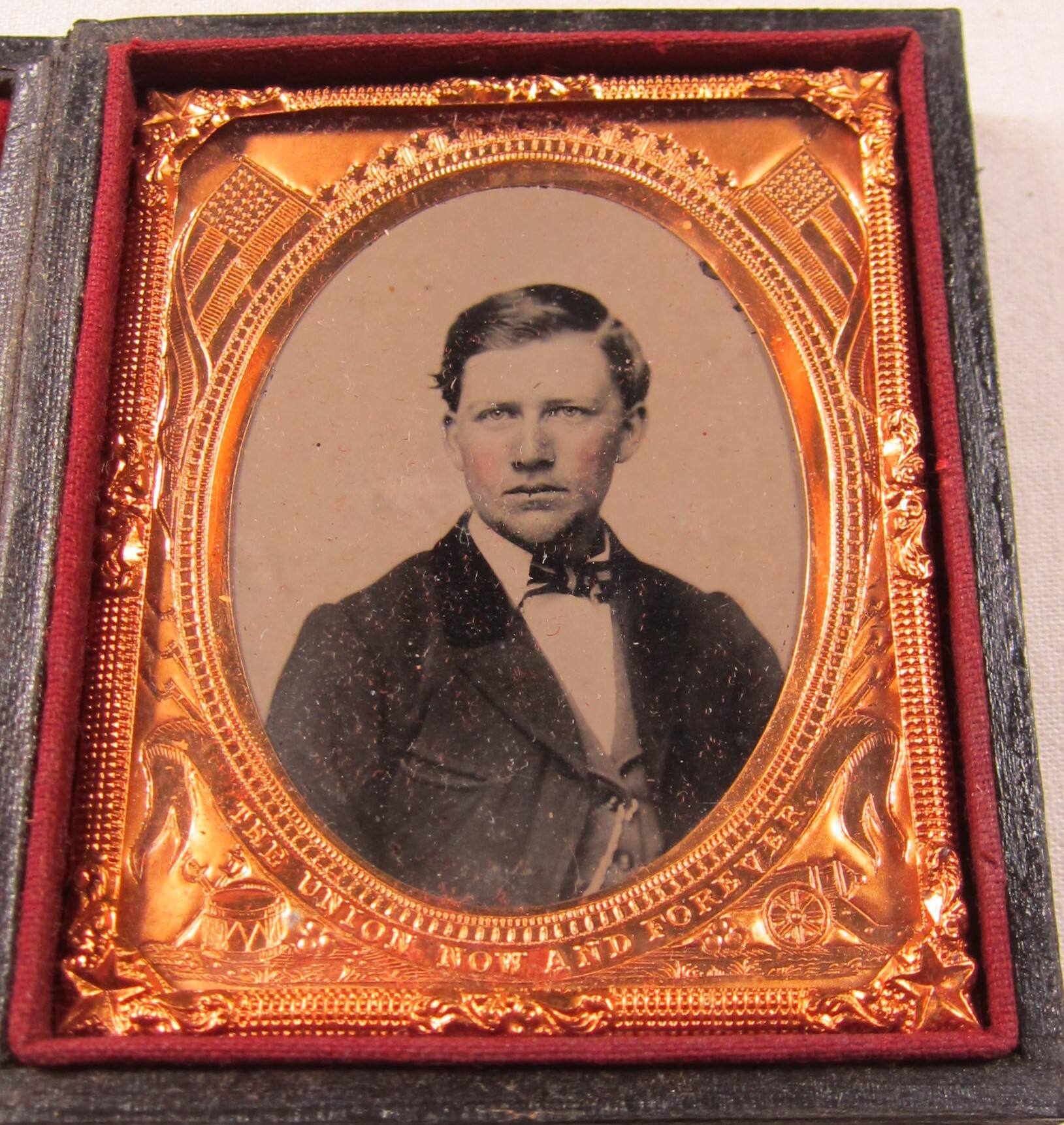 Portrait of George Foster, employee of Vance's Studio in San Francisco
