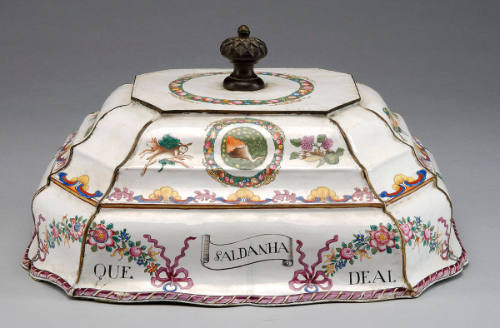 Cover to Porcelain Tray from Service
