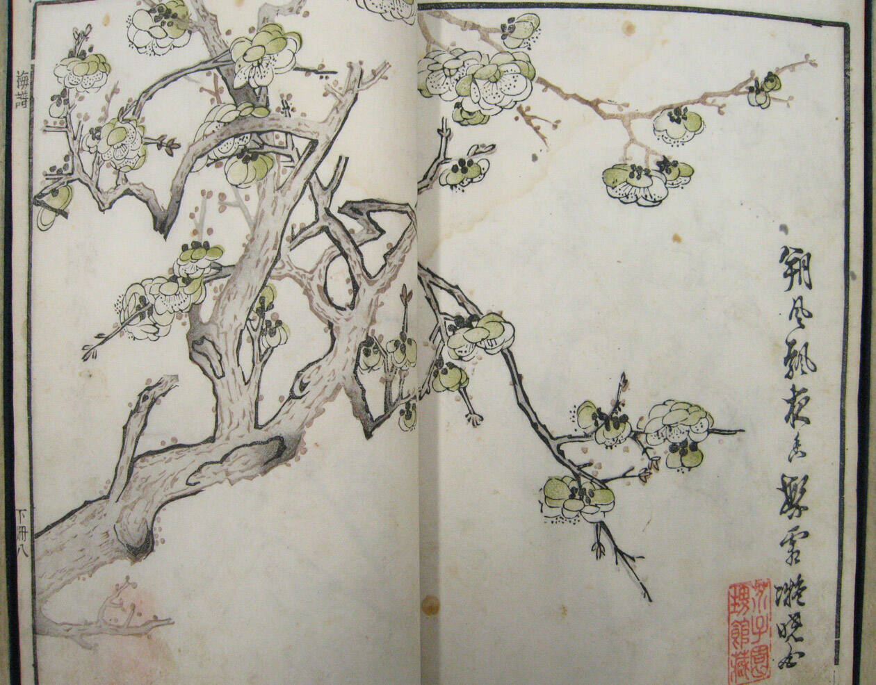 The Mustard Seed Garden Painting Manual, Part 2, Vol. 3: Plums