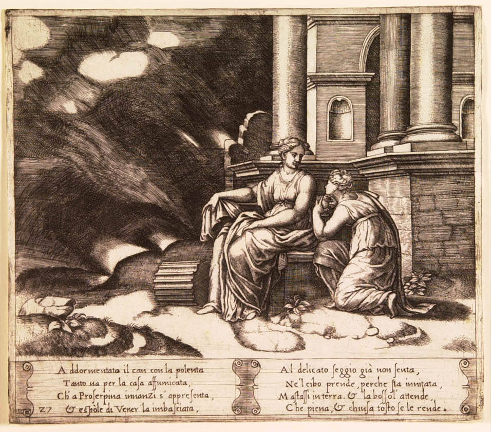 Persephone Gives to Psyche a Box of Beauty to be Given as Atonement