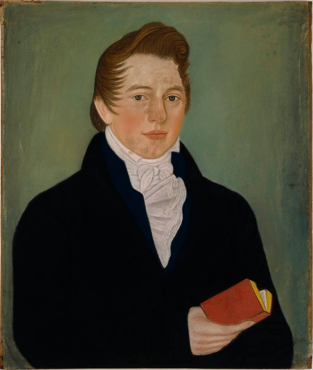 Man with Red Book (Portrait of a Man)