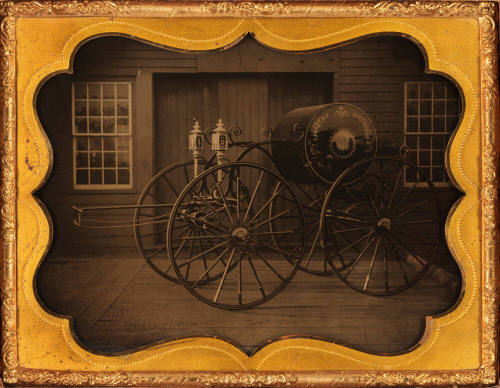 Fire hose carriage