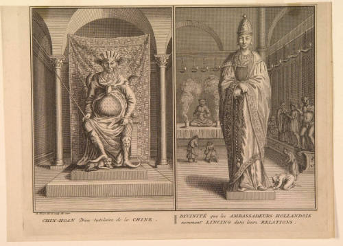 Chin-Hoan, Guardian Deity of China; A Deity which the Dutch Ambassadors called Lincing in their Relations at Court