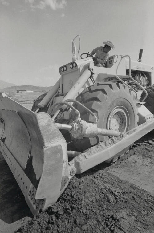 Pima Driver, Tyrone, Allis-Chalmers Proving Ground, Pima-Papago Reservation, near Sacaton, Arizona