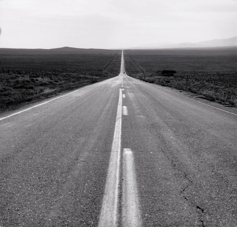 Looking West on State Highway #7 toward the Badlands, Dunn County, North Dakota