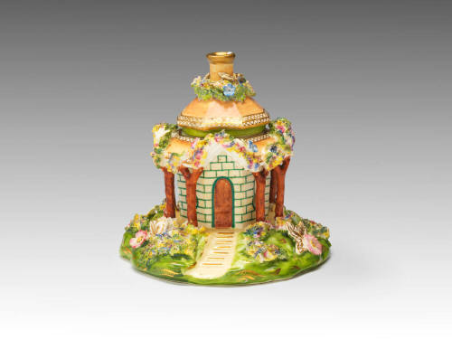 Pastille Burner in the form of a Gazebo