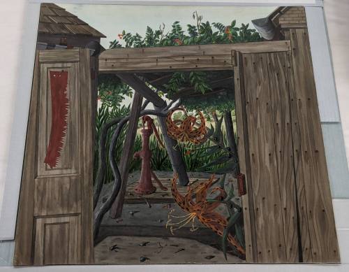 Saw, Pump, and Tiger Lilies