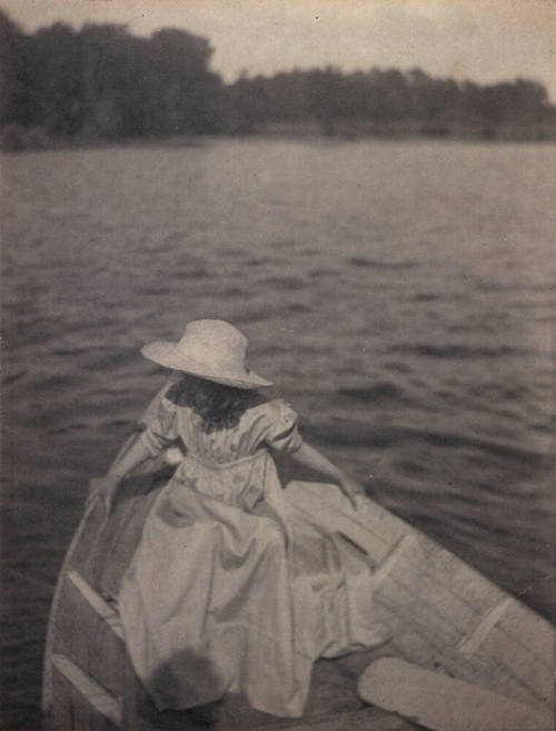 Girl in boat