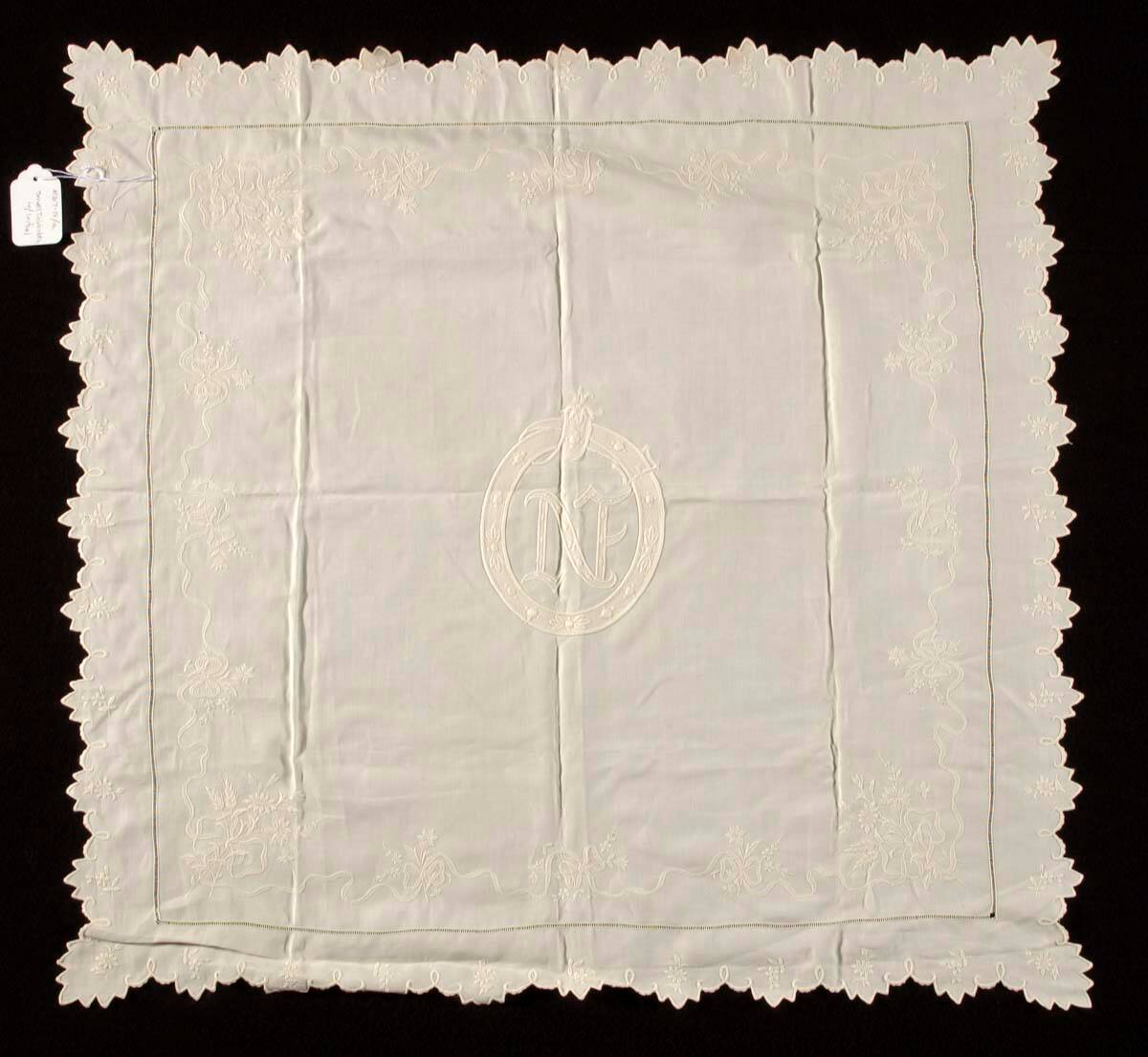 Small Tablecloth with Initial N