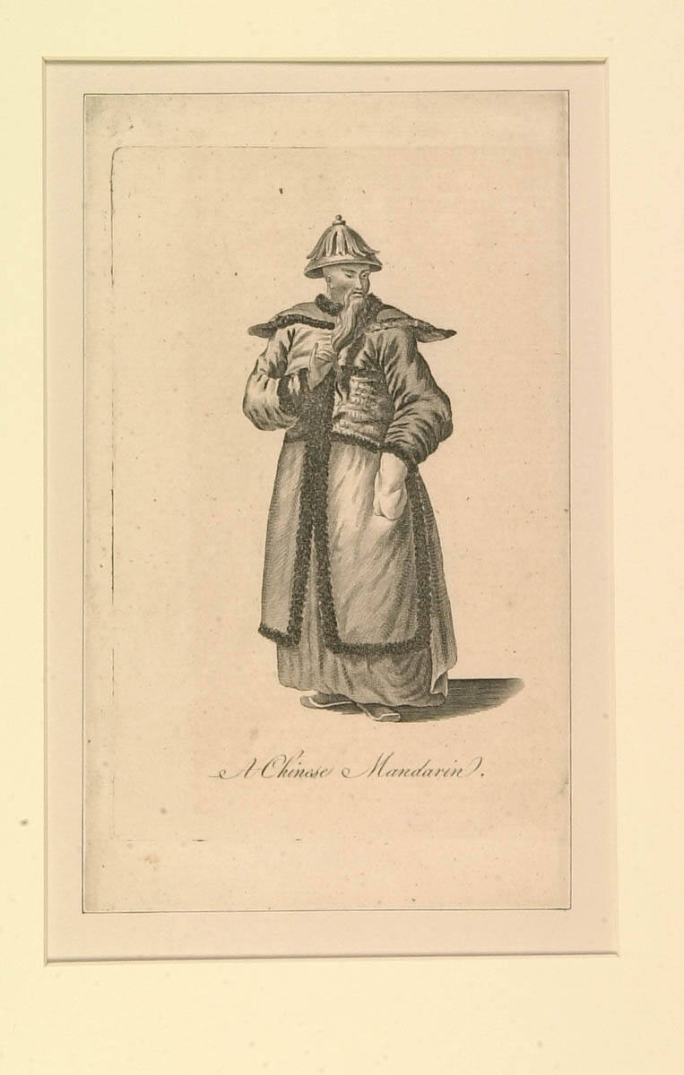 Winter Habit of a Chinese Mandarin in 1700