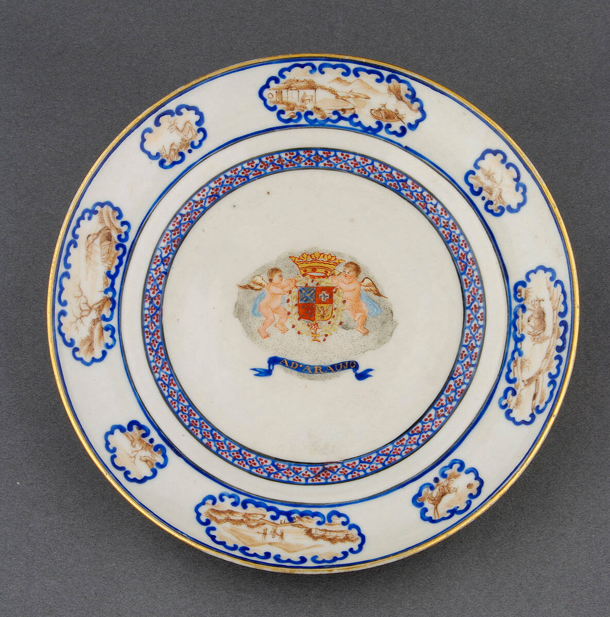 Plate from Dinner Service