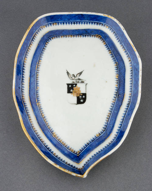 Leaf-shaped Saucer from Service