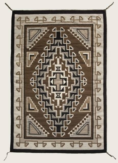 Two Gray Hills Rug