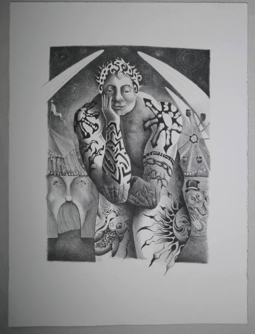 Tattooed Guy from The Entertainer series