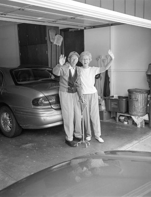 Leaving and waving, 8/2009