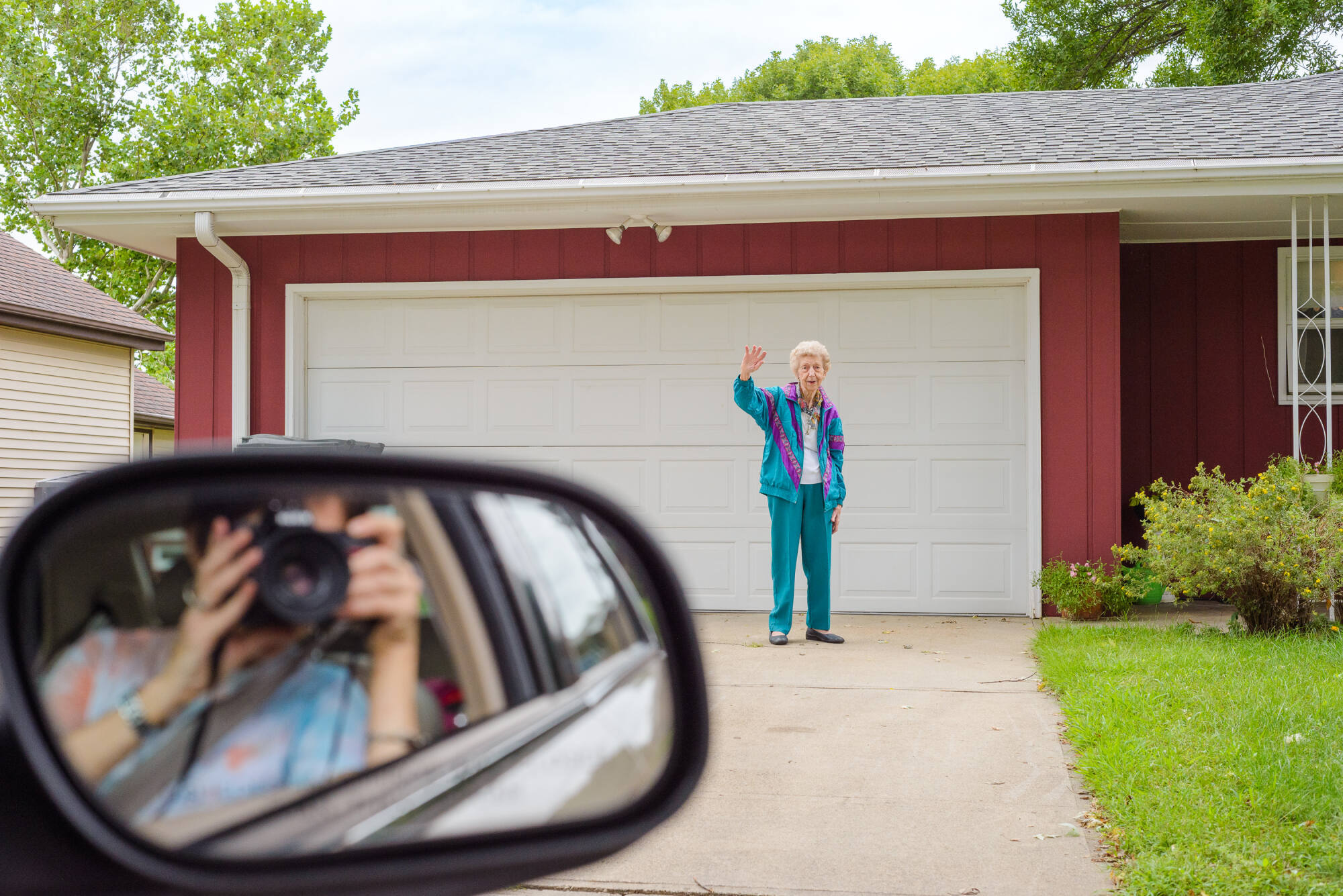 Leaving and waving, 8/2015