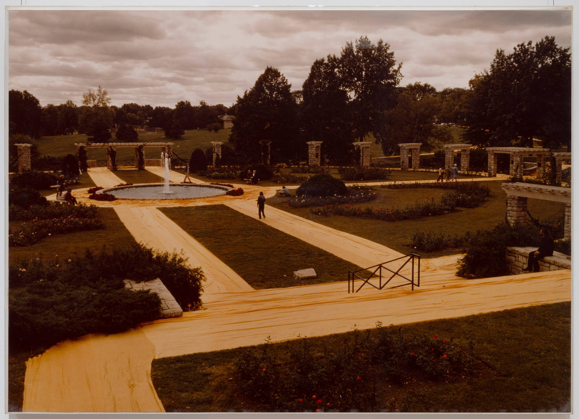 Large color photograph of Jacob L. Loose Park, Kansas City, Missouri
