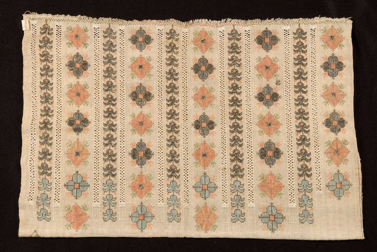 Embroidered Pillow Cover
