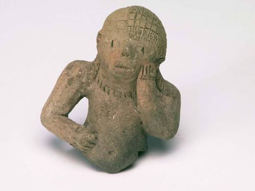 Fragment of Human Figure of Pottery