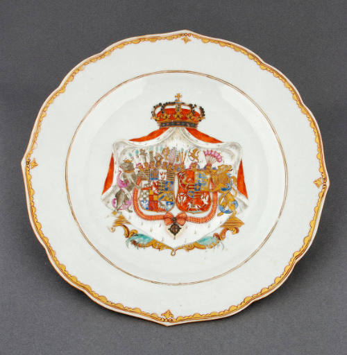 Plate from Arms of Duke of Anhalt Service