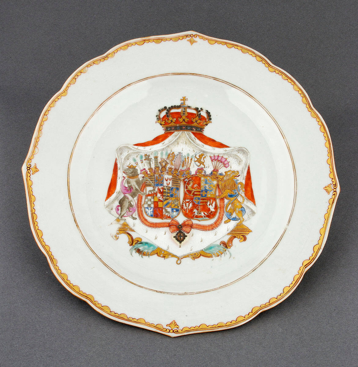 Plate from Arms of Duke of Anhalt Service