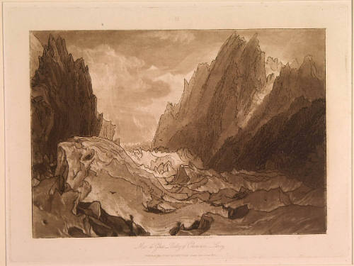 Mer de Glace, Valley of Chamouni, Savoy