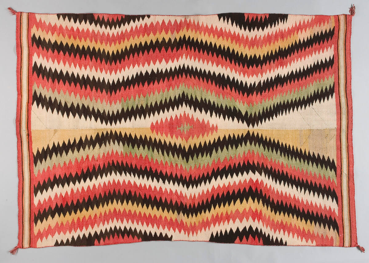 Transitional Serape-Style Blanket