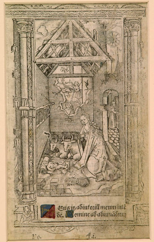 Adoration of the Child by the Madonna