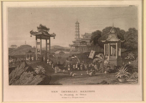 The Imperial Gardens in Nanking in China