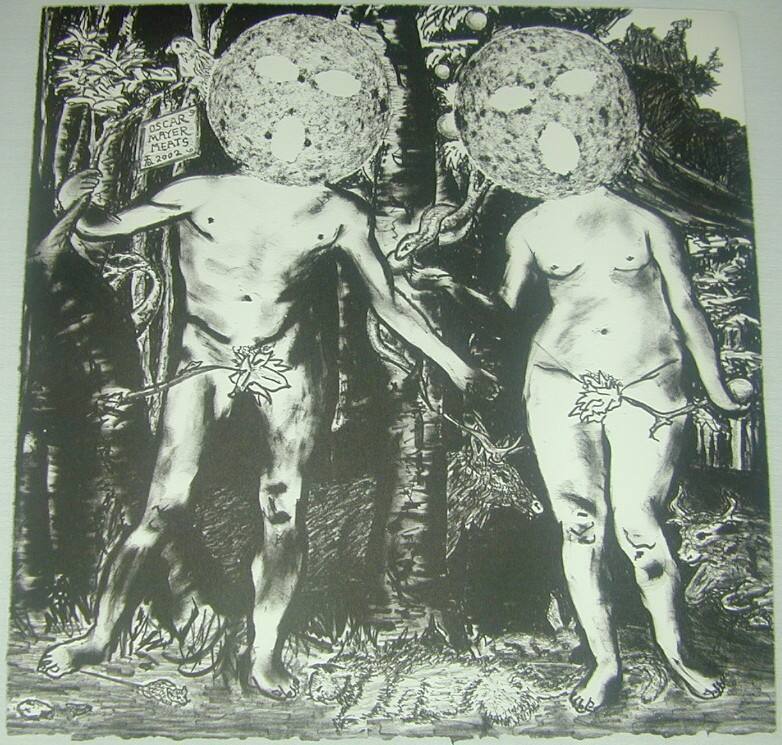 The Fall of Man (Adam and Eve with Hard Salami Heads, After Durer)