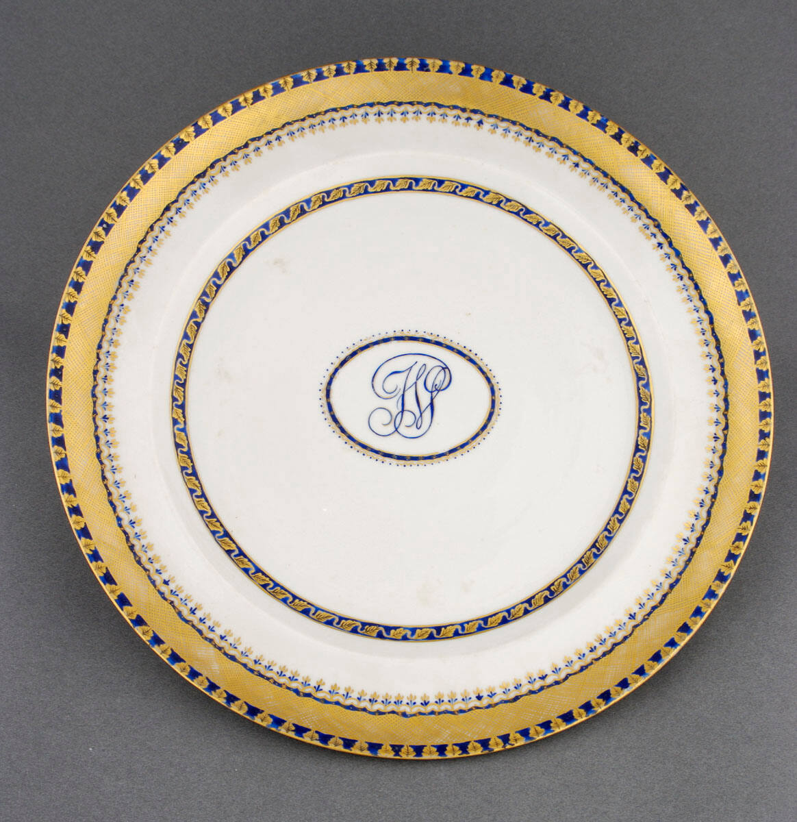 Plate from Dinner Service