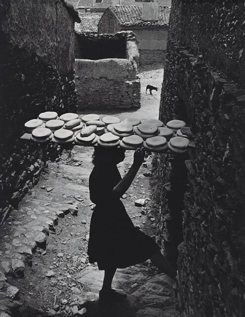 Woman with Bread, Spain