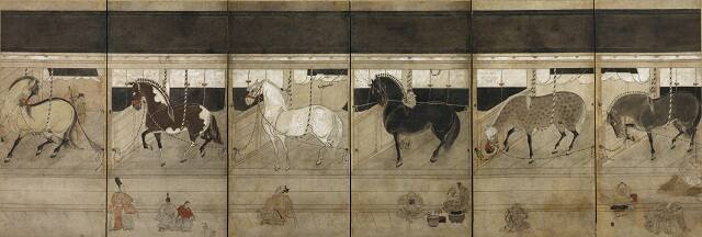 Horses and Attendants