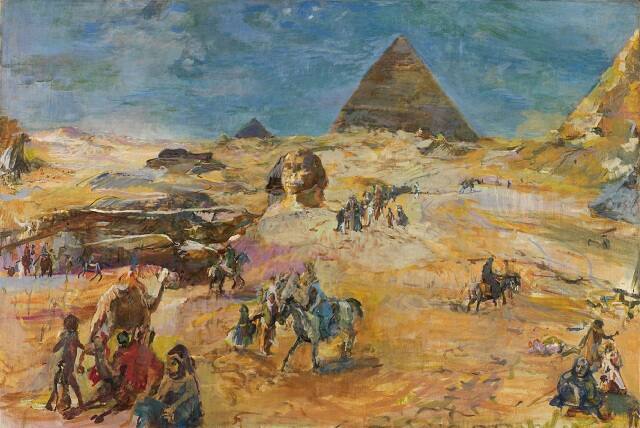 Pyramids at Gizeh