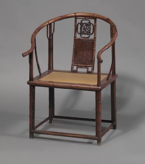 Roundback Chair Imitating Bamboo