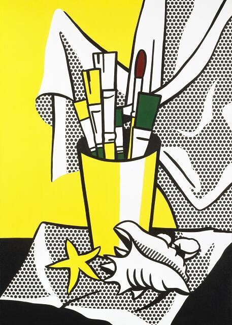 Still Life in Yellow and Black