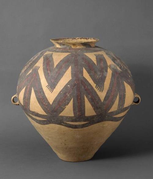 Large Funerary Jar with Supernatural Beings